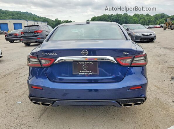 1N4AA6DVXPC506301 2023 NISSAN MAXIMA Blue Widok z tyłu