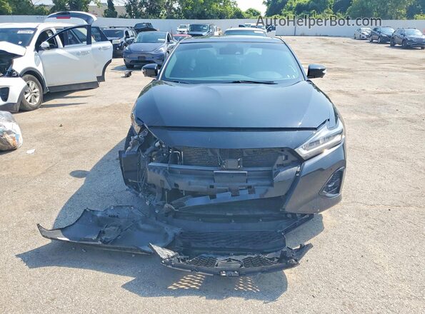 1N4AA6EV0MC509010 2021 NISSAN MAXIMA Черный Вид спереди