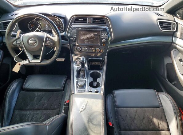 1N4AA6EV2MC508845 2021 NISSAN MAXIMA White Widok deski rozdzielczej