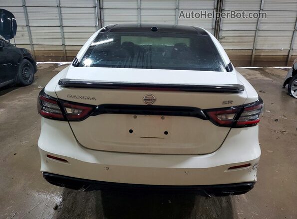 1N4AA6EV2MC508845 2021 NISSAN MAXIMA White Widok z tyłu