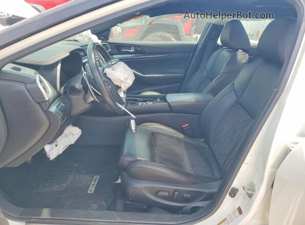 1N4AA6EV3LC385328 2020 NISSAN MAXIMA Белый Вид салона спереди