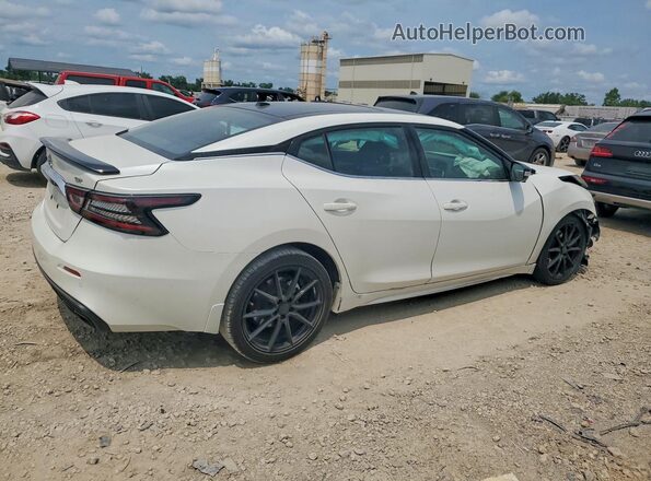 1N4AA6EV3LC385328 2020 NISSAN MAXIMA Белый Задняя правая четверть