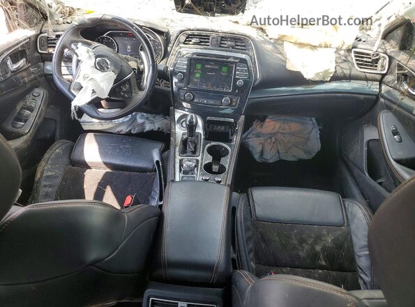 1N4AA6EV4LC367338 2020 NISSAN MAXIMA White Widok deski rozdzielczej