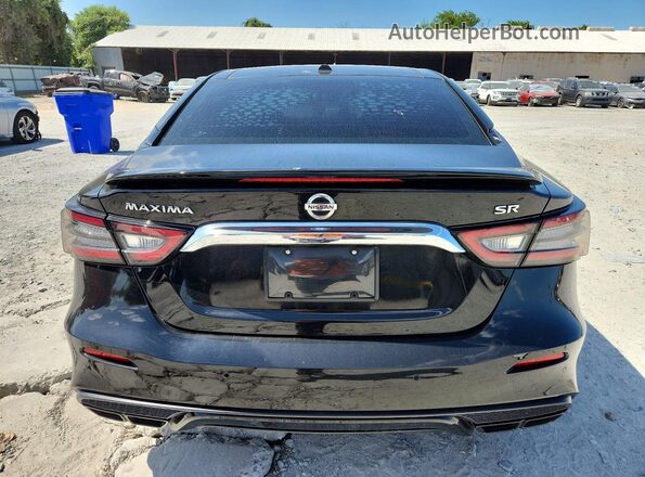 1N4AA6EV4LC367999 2020 NISSAN MAXIMA Black უკანა ხედი