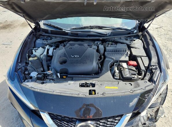 1N4AA6EV4LC367999 2020 NISSAN MAXIMA Black უკანა სალონის ხედი