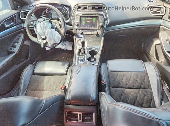 1N4AA6EV4LC367999 2020 NISSAN MAXIMA Black წინა პანელის ხედი