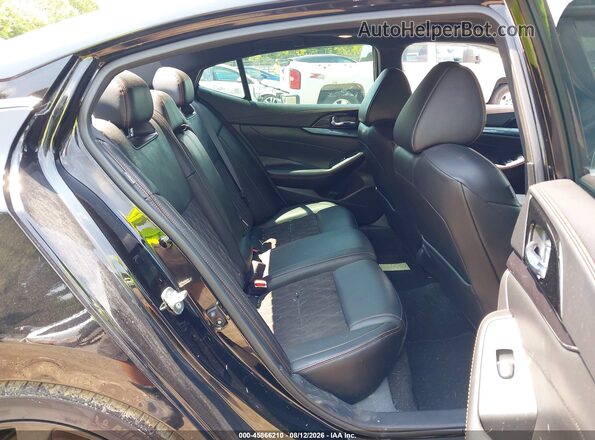 1N4AA6EVXNC501708 2022 NISSAN MAXIMA Черный Вид наклейки с VIN-кодом
