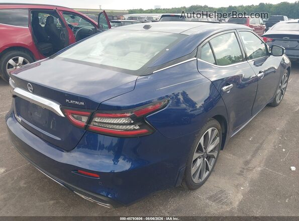 1N4AA6FV1PC507365 2023 NISSAN MAXIMA Blue Հետևի աջ