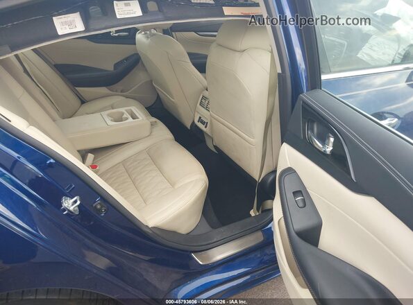1N4AA6FV1PC507365 2023 NISSAN MAXIMA Blue VIN կոդի պիտակի տեսք