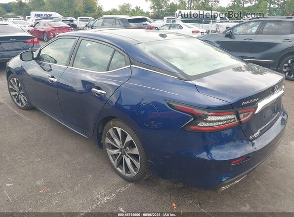 1N4AA6FV1PC507365 2023 NISSAN MAXIMA Blue Հետևի ձախ
