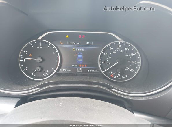 1N4AA6FV1PC507365 2023 NISSAN MAXIMA Blue Հետևի նստատեղերի տեսք