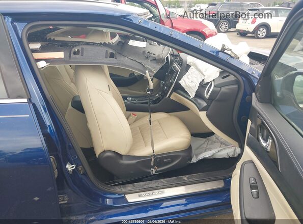 1N4AA6FV1PC507365 2023 NISSAN MAXIMA Blue Սալոնի դիմացի տեսք