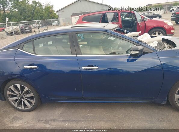 1N4AA6FV1PC507365 2023 NISSAN MAXIMA Blue Սալոնի հետևի տեսք