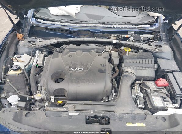1N4AA6FV1PC507365 2023 NISSAN MAXIMA Blue Հետևի տեսք