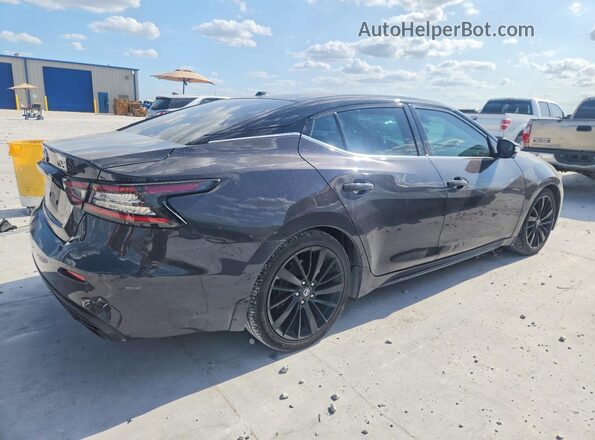 1N4AA6FV2MC501456 2021 NISSAN MAXIMA Черный Задняя правая четверть