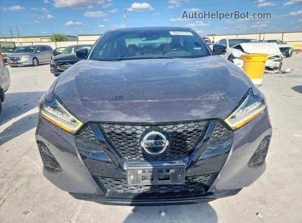 1N4AA6FV2MC501456 2021 NISSAN MAXIMA Черный Вид спереди