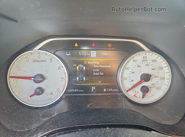 1N4AA6FV2MC501456 2021 NISSAN MAXIMA Черный Вид щитка приборов