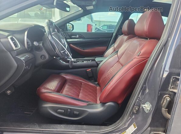 1N4AA6FV2MC501456 2021 NISSAN MAXIMA Черный Вид салона спереди