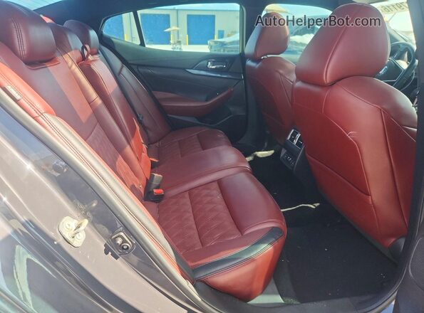 1N4AA6FV2MC501456 2021 NISSAN MAXIMA Черный Вид задних сидений