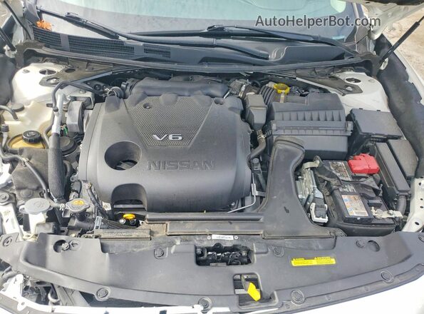 1N4AA6FV3PC504953 2023 NISSAN MAXIMA White Սալոնի հետևի տեսք