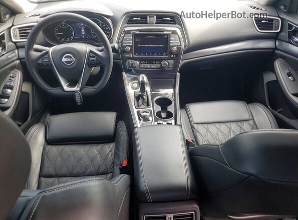 1N4AA6FV3PC504953 2023 NISSAN MAXIMA White Առջևի վահանակի տեսք