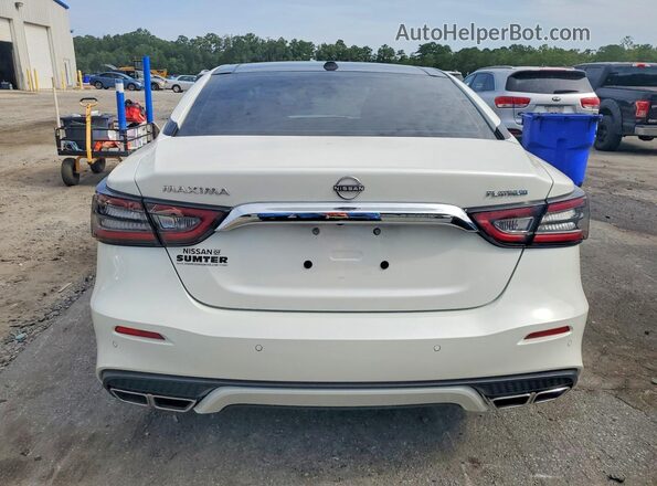 1N4AA6FV3PC504953 2023 NISSAN MAXIMA White Հետևի տեսք