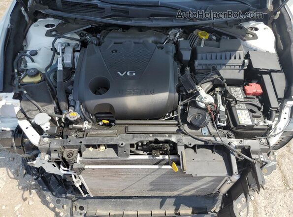 1N4AA6FV4PC504802 2023 NISSAN MAXIMA White Вид задньої частини салону