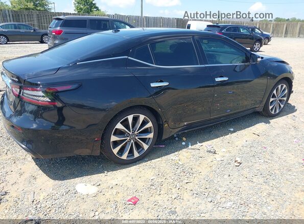1N4AA6FV5LC381411 2020 NISSAN MAXIMA Черный Задняя правая четверть