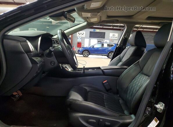 1N4AA6FV8PC502339 2023 NISSAN MAXIMA Черный Вид салона спереди