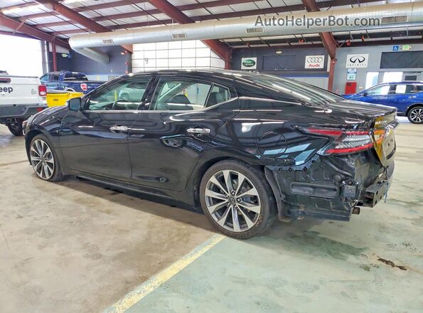 1N4AA6FV8PC502339 2023 NISSAN MAXIMA Черный Задняя левая четверть