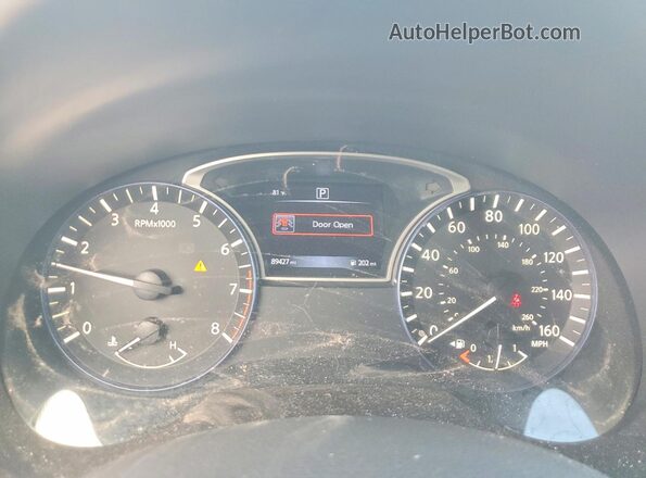 1N4AL3AP0GC162153 2016 NISSAN ALTIMA Blue ხელსაწყოთა პანელის ხედი