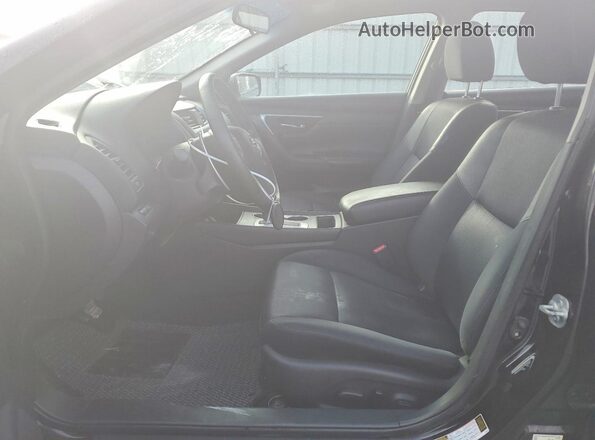 1N4AL3AP0GC177087 2016 NISSAN ALTIMA Black წინა სალონის ხედი