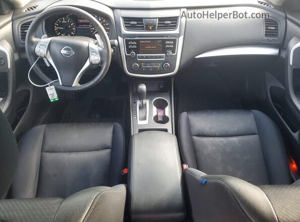 1N4AL3AP0GC177087 2016 NISSAN ALTIMA Black წინა პანელის ხედი