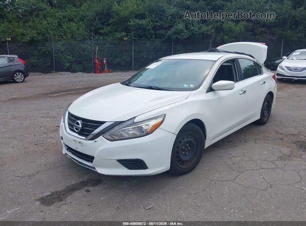 1N4AL3AP0GC178305 2016 NISSAN ALTIMA White წინა მარცხენა ხედი სამი მეოთხედიდან