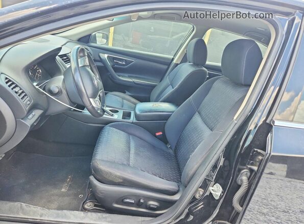 1N4AL3AP0GC189451 2016 NISSAN ALTIMA Black Widok wnętrza z przodu