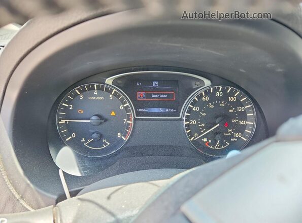 1N4AL3AP0GC189451 2016 NISSAN ALTIMA Black Widok zestawu wskaźników