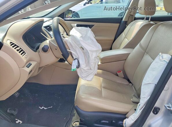 1N4AL3AP0GC203249 2016 NISSAN ALTIMA Silver Вид салону спереду