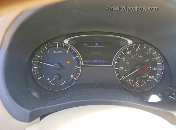 1N4AL3AP0GC203249 2016 NISSAN ALTIMA Silver Вид щитка приладів