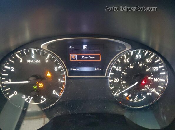 1N4AL3AP0GC224201 2016 NISSAN ALTIMA Черный Вид щитка приборов
