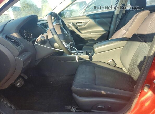 1N4AL3AP0GC235425 2016 NISSAN ALTIMA Red Widok wnętrza z przodu