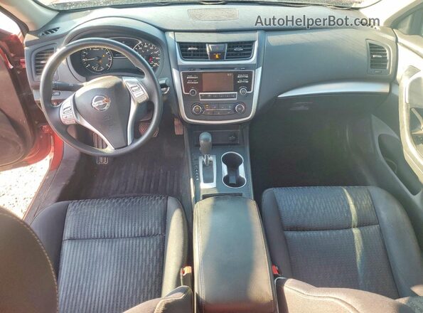 1N4AL3AP0GC235425 2016 NISSAN ALTIMA Red Widok deski rozdzielczej