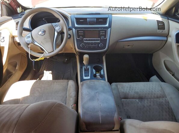 1N4AL3AP0GC249244 2016 NISSAN ALTIMA Бордовый Вид панели приборов
