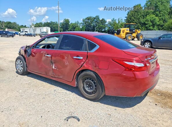 1N4AL3AP0GC249244 2016 NISSAN ALTIMA Бордовый Задняя левая четверть