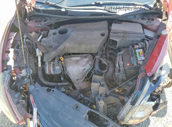 1N4AL3AP0GC249244 2016 NISSAN ALTIMA Бордовый Вид задней части салона