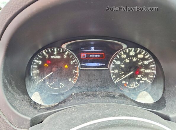 1N4AL3AP0GC293146 2016 NISSAN ALTIMA Charcoal Вид щитка приладів