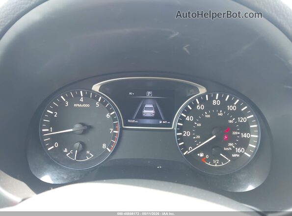 1N4AL3AP0GC294779 2016 NISSAN ALTIMA Red Вид задніх сидінь