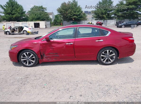 1N4AL3AP0GC294779 2016 NISSAN ALTIMA Red Панорамний вид салону 360°
