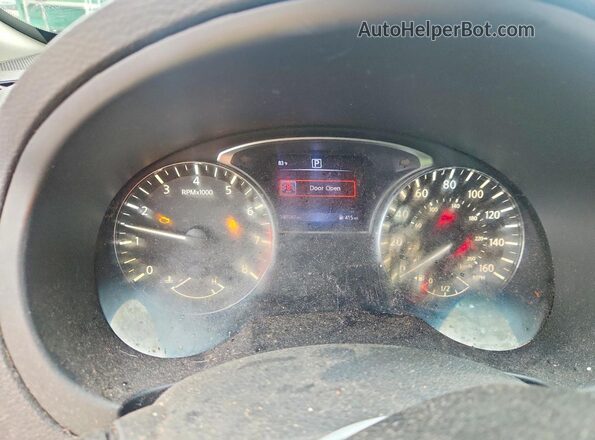 1N4AL3AP0GN314257 2016 NISSAN ALTIMA Red Vista del cuadro de instrumentos