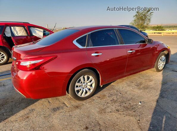 1N4AL3AP0GN318082 2016 NISSAN ALTIMA Red უკანა მარჯვენა
