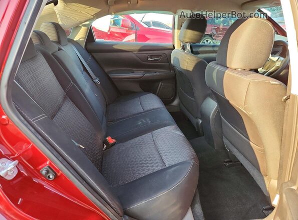 1N4AL3AP0GN318082 2016 NISSAN ALTIMA Red უკანა სავარძლების ხედი